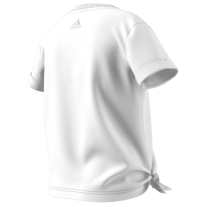 Adidas Dance Knotted Girl Tennis Shirt - White