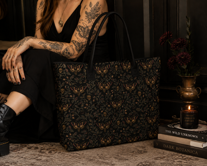 Death Bloom Tote Bag