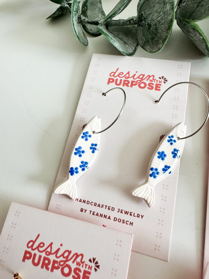 Decorative Fish Earrings