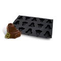 Demarle Flexipan Origine bell-shaped silicone baking mold 600 x 400 mm with 15 cavities, Demarle Flexipan Cloche mold with 15 individual 102 x 92 mm bell-shaped cavities, Demarle Flexipan Origine professional bell mold for cakes pastries entremets and desserts
