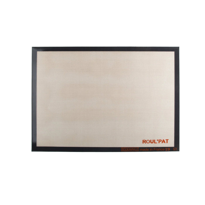 Demarle Roul'Pat non-stick pastry work mat 645 x 445 mm, Demarle Roulpat reusable pastry preparation mat for rolling and kneading dough, Demarle Roul'Pat professional non-stick work mat for pastry bread dough cookies and fondant