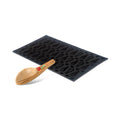 Demarle Silform Flexipan Air Spoon perforated baking mold 600 x 400 mm with 36 cavities, Demarle Silform Spoon mold with 36 individual 90 x 28 x 12 mm perforated cavities, Demarle Flexipan Air Spoon baking mold for pastry shells appetizers and savory bites