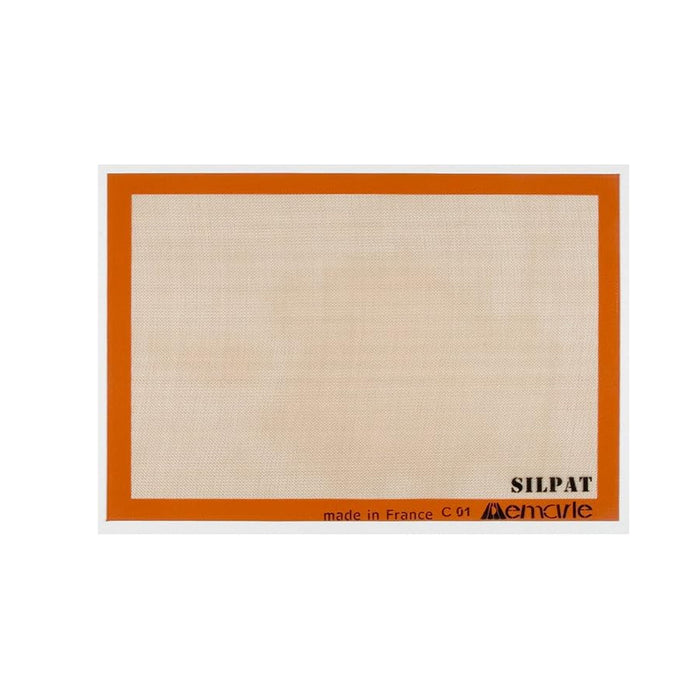 Demarle Silpat multi-purpose non-stick silicone baking mat 735 x 385 mm, Demarle Silpat reusable professional baking mat for cookies pastries and breads, Demarle Silpat large non-stick baking mat 735 x 385 mm for professional pastry and bakery use