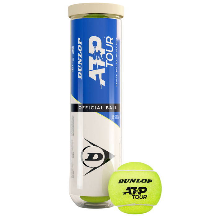 Dunlop ATP Tour 4-Ball Tennis Can