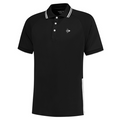 Dunlop Club Men Tennis Polo - Black/White