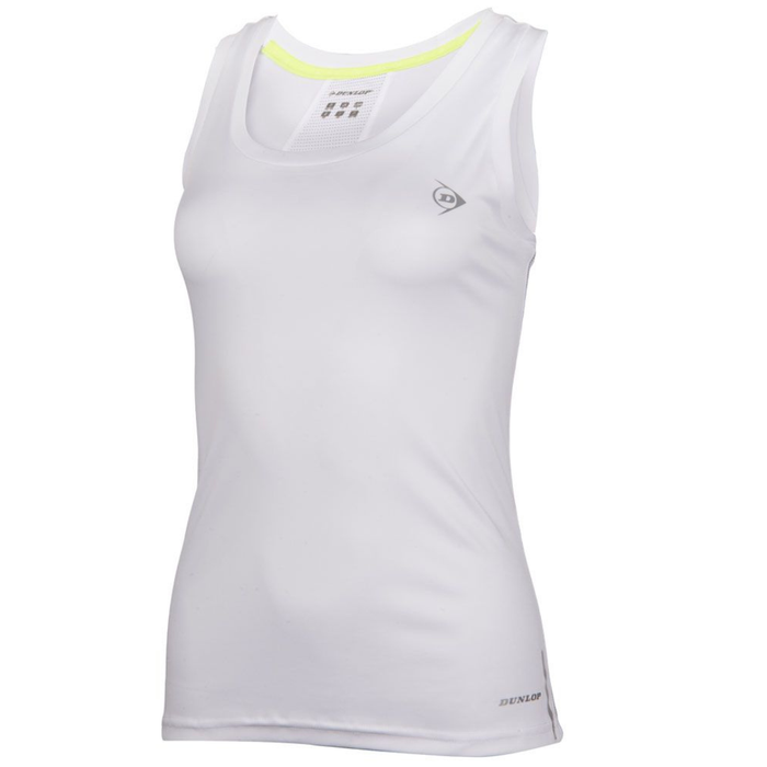 Dunlop Club Women Tennis Tank - White