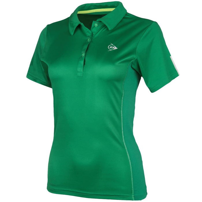 Dunlop Club Womens Tennis Polo - Green