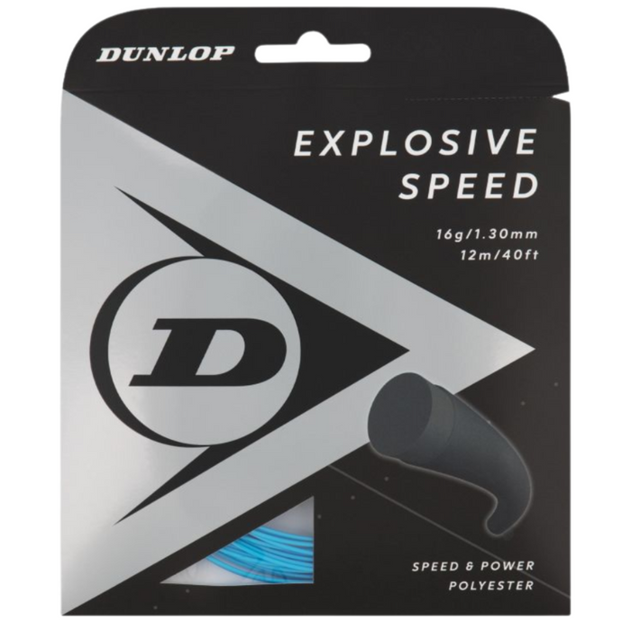 Dunlop Explosive Speed 1.30 /16G 12m String Set - Blue