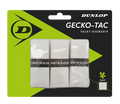 Dunlop Gecko Tac Tacky Overgrip 3 Pack - White