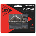 Dunlop U-Sweat Overgrip 3 Pack - Black