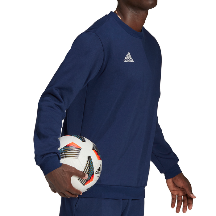 Adidas Entrada 22 Mens Tennis Sweatshirt - Team Navy Blue
