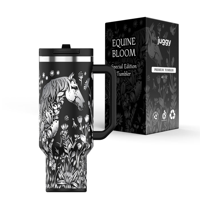 Equine Bloom 40oz Tumbler