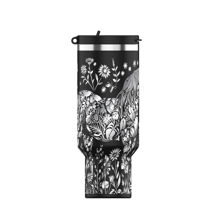Equine Bloom 40oz Tumbler