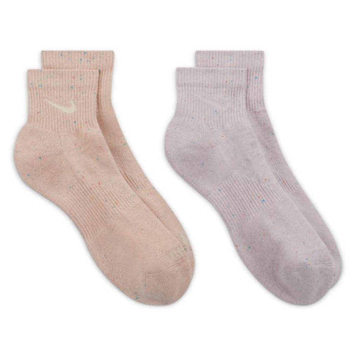 Nike Everyday Plus Cushioned (2 Pairs) Training Tennis Ankle Socks - Multicolor