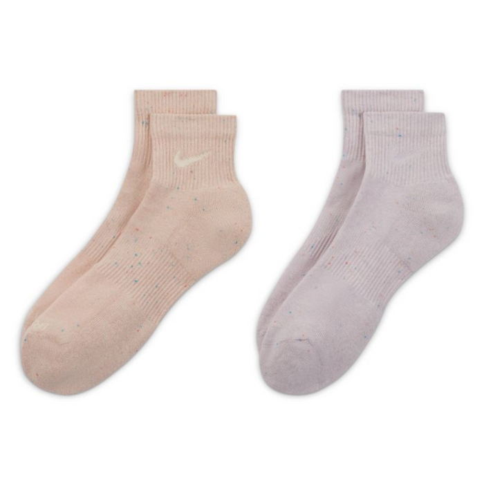 Nike Everyday Plus Cushioned (2 Pairs) Training Tennis Ankle Socks - Multicolor