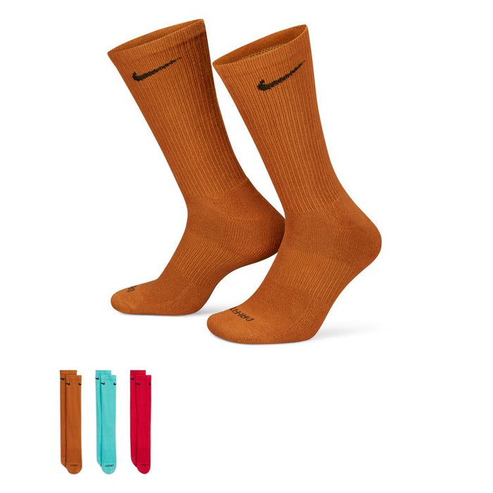 Nike Everyday Plus Cushioned Tennis Socks- Multi Colour(3 Pack)