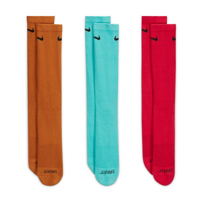 Nike Everyday Plus Cushioned Tennis Socks- Multi Colour(3 Pack)