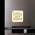 Expectation is the Root of Disappointment (Fridge Magnet) - Girnar Darshan Jain devotional product