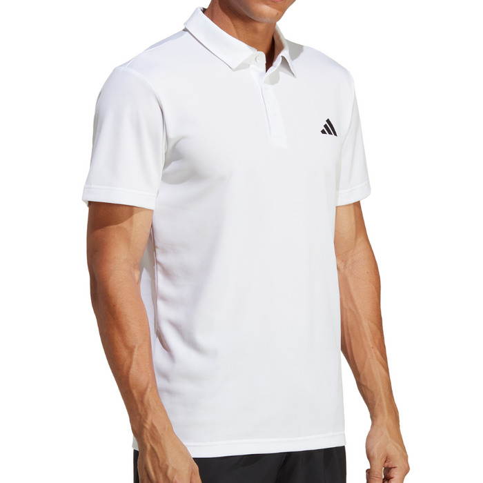 Adidas Fab Mens Tennis Polo Shirt - White