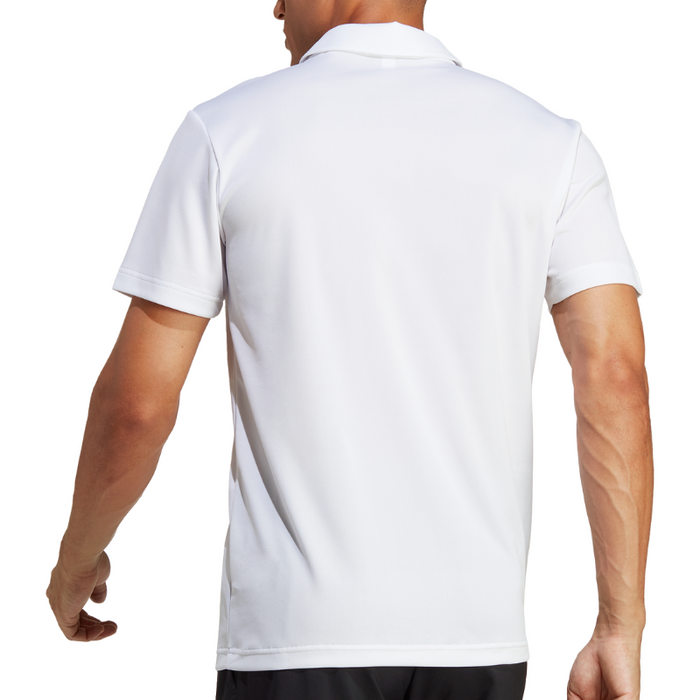 Adidas Fab Mens Tennis Polo Shirt - White