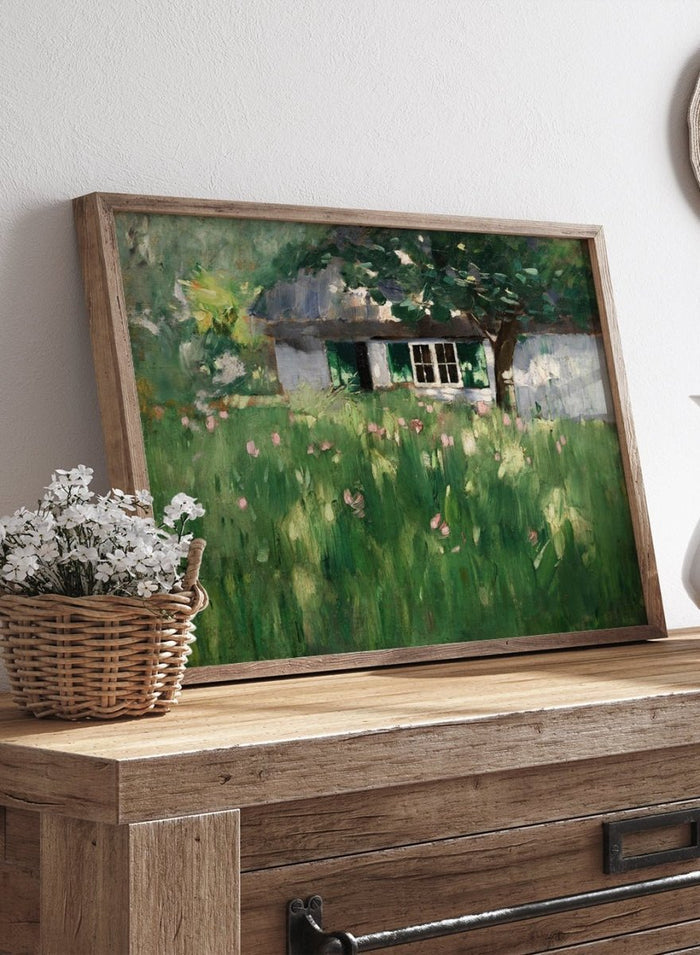 "Farmhouse Near Ferch" Art Print_Sugar & Canvas_Karl Hagemeister