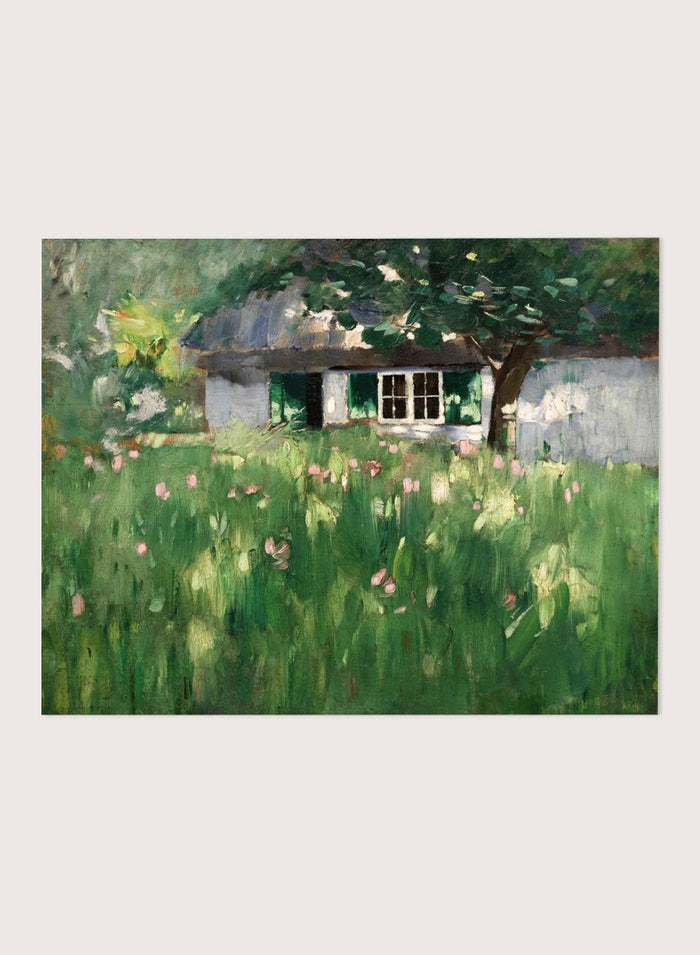 "Farmhouse Near Ferch" Art Print_Sugar & Canvas_Karl Hagemeister
