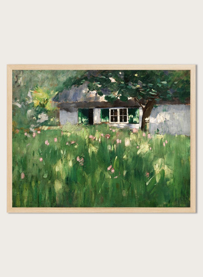 "Farmhouse Near Ferch" Art Print_Sugar & Canvas_Karl Hagemeister