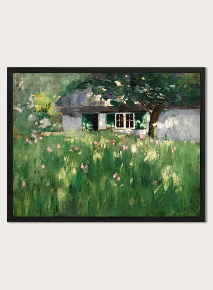 "Farmhouse Near Ferch" Art Print_Sugar & Canvas_Karl Hagemeister