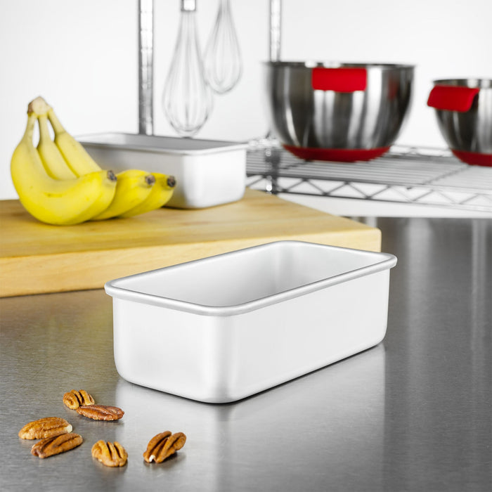 Fat Daddio's Anodized Aluminum Bread Loaf Pan, 7 3/4 in x 3 3/4 in x 2 3/4 in