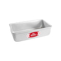 Fat Daddio's 9 inch anodized aluminum bread loaf pan with rolled rim, Professional oblong bread baking pan 9 x 5 inches with seamless construction, Anodized aluminum loaf pan for quick breads and yeast breads with even heat distribution