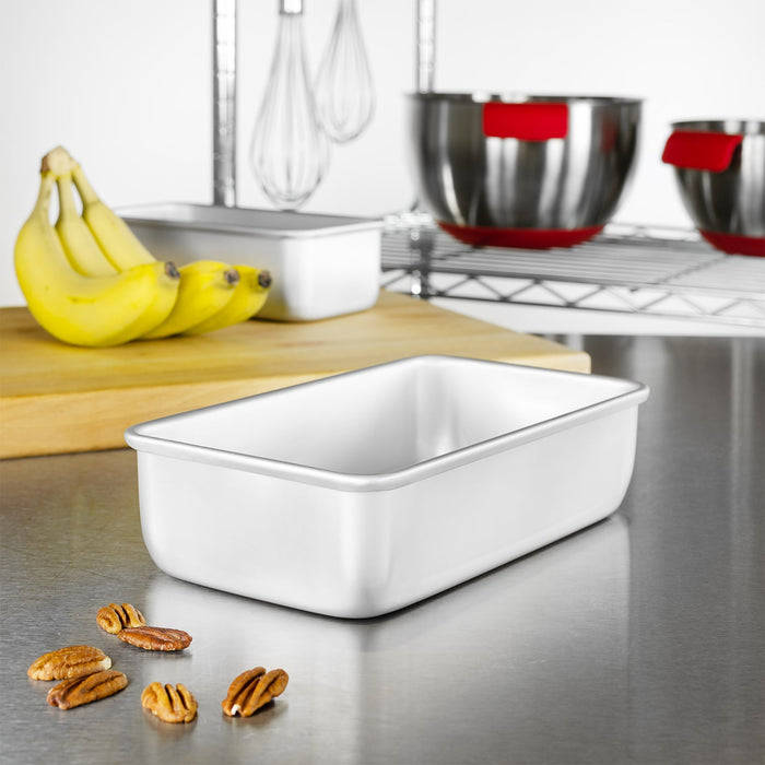 Fat Daddio's Anodized Aluminum Bread Loaf Pan, 9 in x 5 in x 2 1/2 in