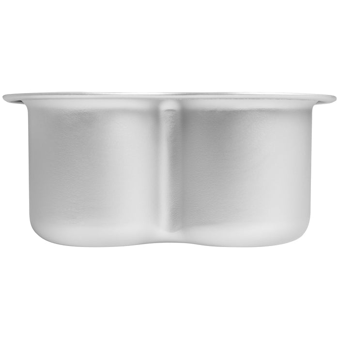 Fat Daddio's 6 inch anodized aluminum heart shaped cake pan with rolled rim, Professional heart shaped baking pan 6 x 3 inches for Valentine's Day, Anodized aluminum love heart cake pan for weddings and anniversaries
