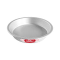 Fat Daddio's 9 inch anodized aluminum pie pan with half inch rim, Professional round pie baking pan 9 x 1.5 inches, Anodized aluminum standard pie pan for fruit and cream pies