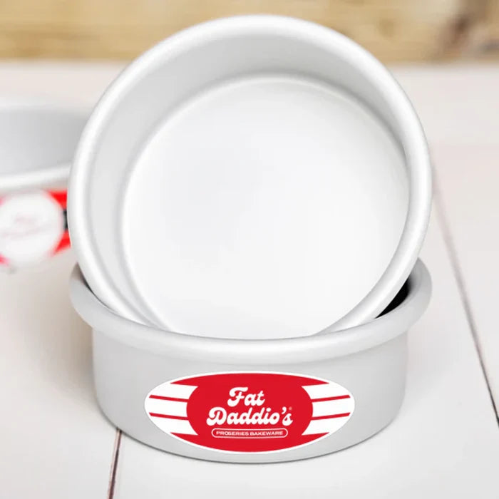 Fat Daddio's Anodized Aluminum Round Cake Pan, 6 in x 2 in