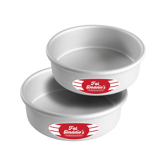 Fat Daddio's Anodized Aluminum Round Cake Pan, 7 in x 2 in