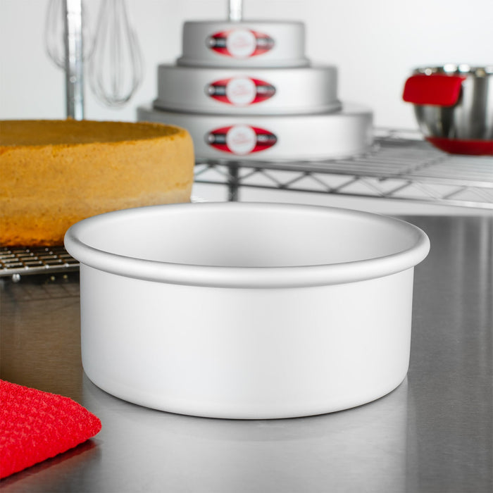 Fat Daddio's Anodized Aluminum Round Cake Pan, 7 in x 3 in