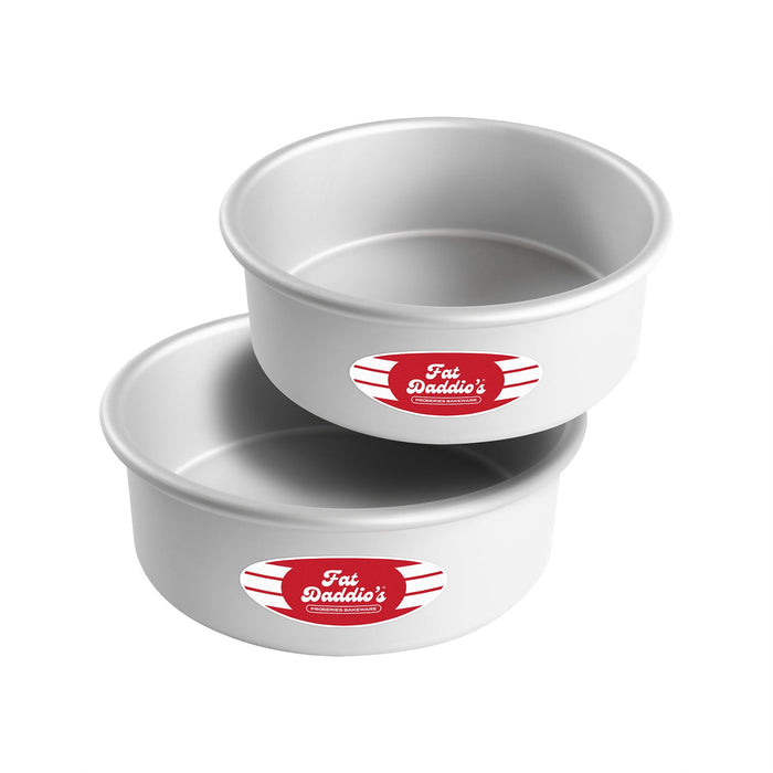 Fat Daddio's Anodized Aluminum Round Cake Pan, 8 in x 3 in