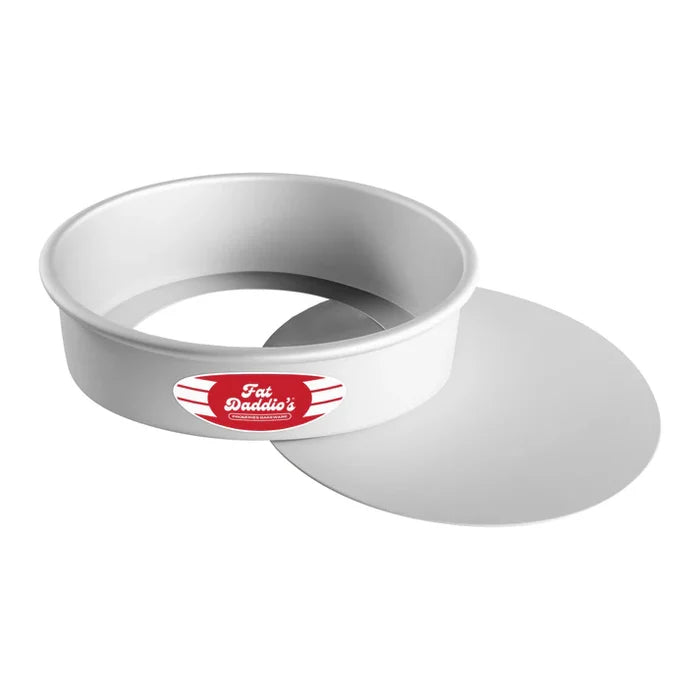 Fat Daddio's Anodized Aluminum Round Cheesecake Pan with Removable Bottom, 9 in x 2 in