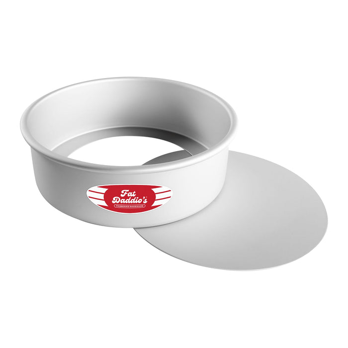 Fat Daddio's Anodized Aluminum Round Cheesecake Pan with Removable Bottom, 9 in x 3 in
