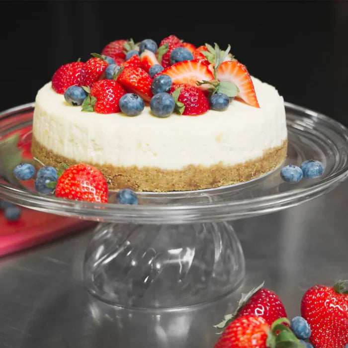 Fat Daddio's Anodized Aluminum Round Cheesecake Pan with Removable Bottom, 9 in x 2 in