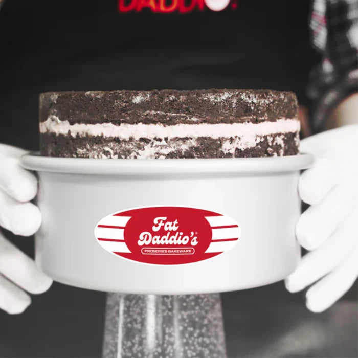 Fat Daddio's Anodized Aluminum Round Cheesecake Pan with Removable Bottom, 9 in x 2 in