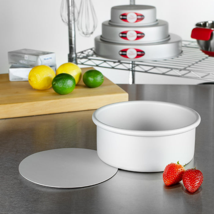 Fat Daddio's Anodized Aluminum Round Removable Bottom Cheesecake Pan, 7 in x 3 in