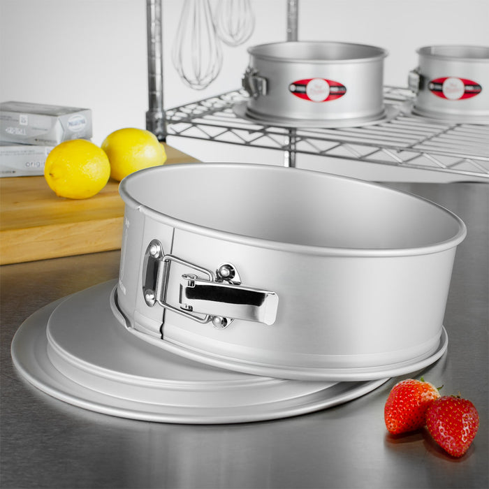 Fat Daddio's Anodized Aluminum Round Springform Pan, 10 in x 3 in