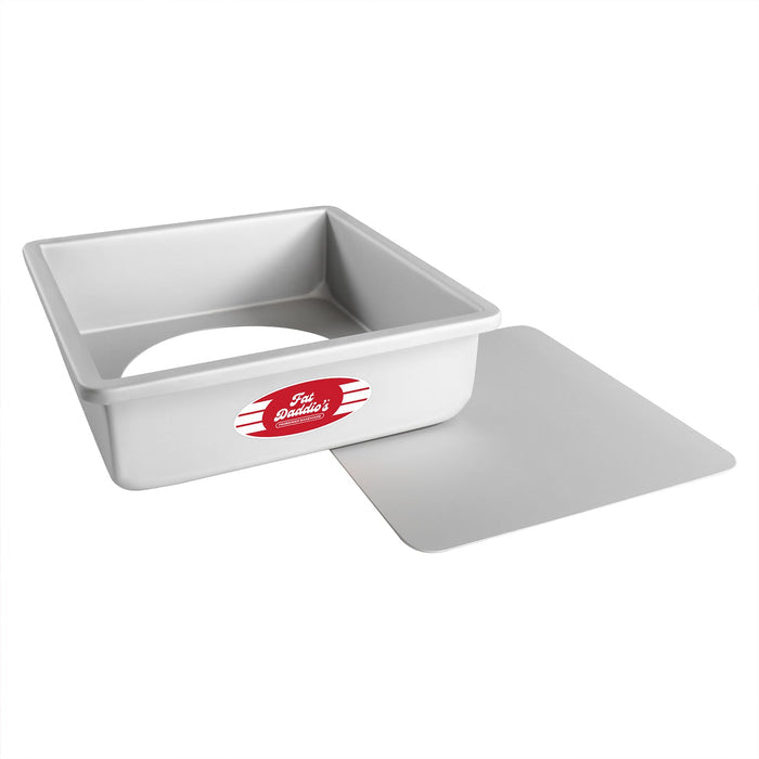 Fat Daddio's Anodized Aluminum Square Cake Pan, 9 in x 9 in x 3 in