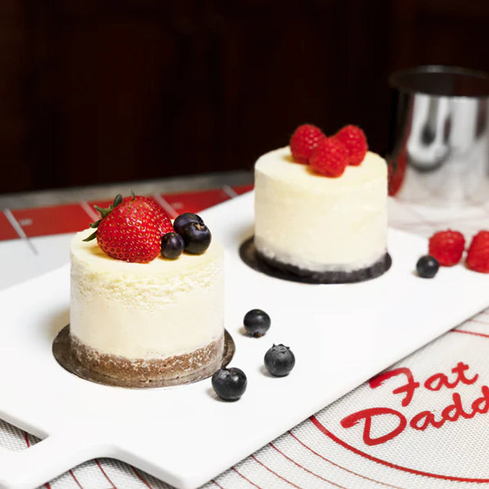 Fat Daddio's Stainless Steel Round Cake & Pastry Ring, 8 in x 2 in