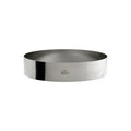 Fat Daddio's 9 x 2 inch stainless steel round cake and pastry ring, Professional bottomless cake ring mold with polished mirror finish, Stainless steel 9 inch baking and plating ring for cakes and entremets