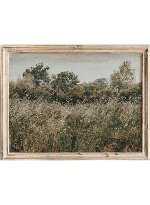 "Field of Oats near Vejby" Art Print_Sugar & Canvas_P.C. Skovgaard