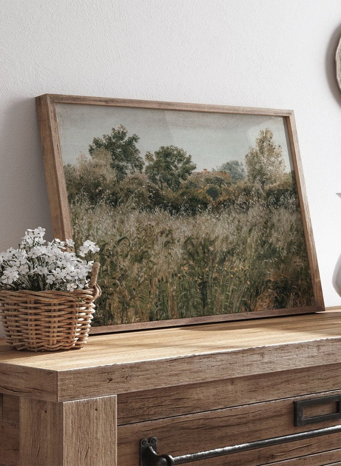 "Field of Oats near Vejby" Art Print_Sugar & Canvas_P.C. Skovgaard
