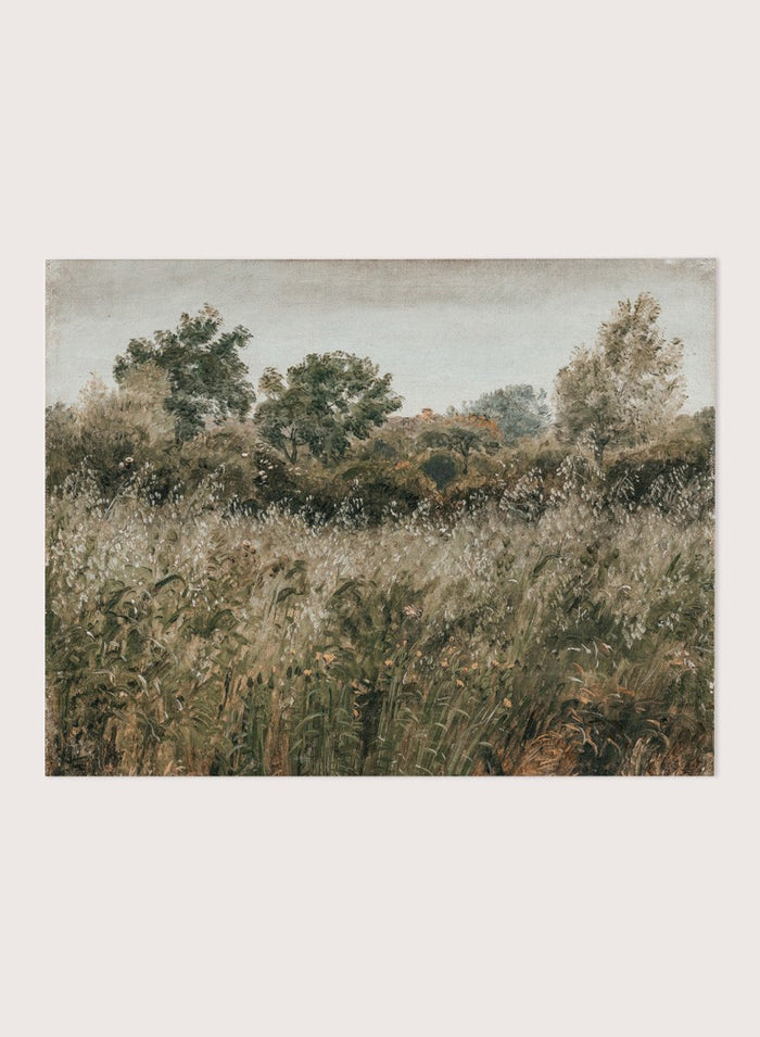 "Field of Oats near Vejby" Art Print_Sugar & Canvas_P.C. Skovgaard