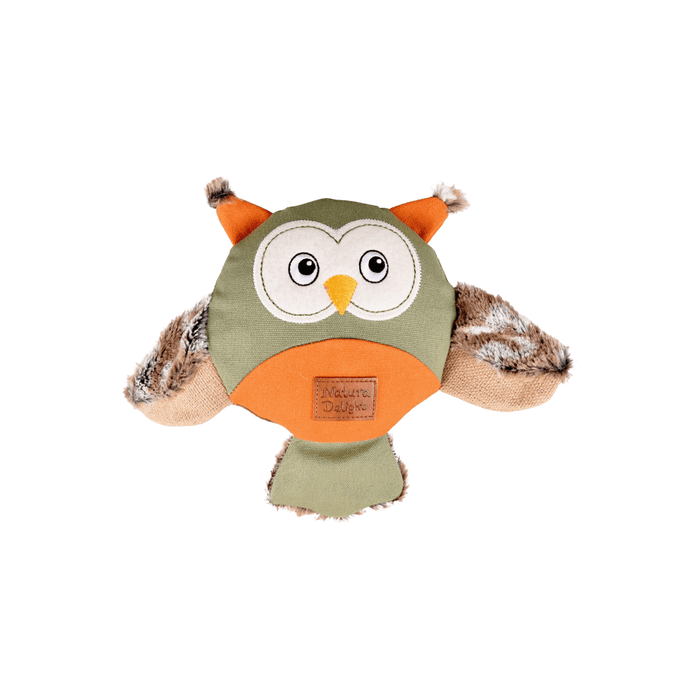Flamingo Dog Toy Natura Delight Owl Mix 24cm
